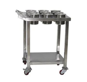 Stainless Steel Masala Trolley