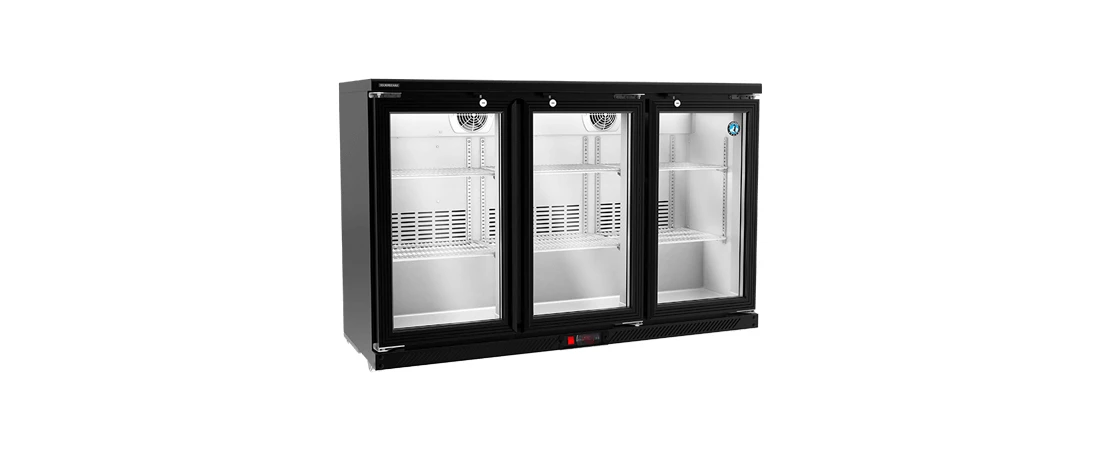 Three Door Backbar Refrigerator